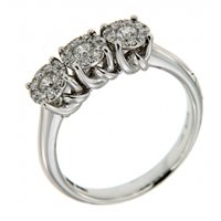 Anello Recarlo Donna Nodo D'Amore in Oro Diamante 0.3 Ct R04TY252/030 - R04TY252/030-13